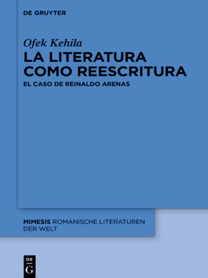 cover image of La literatura como reescritura
